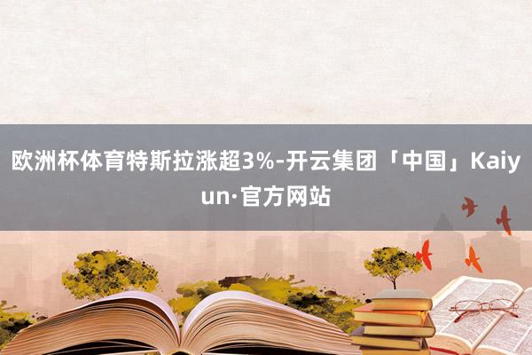 欧洲杯体育特斯拉涨超3%-开云集团「中国」Kaiyun·官方网站